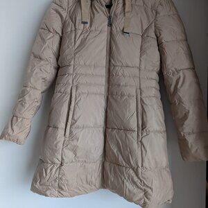 Tahari Long Puffer Coat